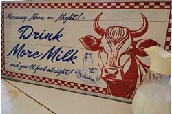 Milk Sign / cow sign