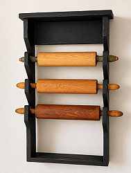 Rolling Pin Holder (holds 4) / Hanging rolling pin holder