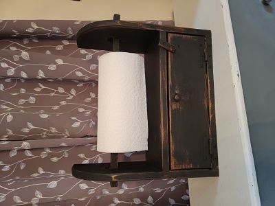 Bread Box / Paper Towel Holder / counter top storage / bread storage