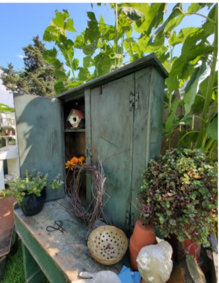 Hanging Cabinet / rustic cabinet/ primitive cabinet 25% Off sale